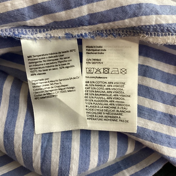 H&M WOMAN SIZE XL RELAXED FIT MINI DRESS TUNIC LONG BALOON SLEEVES - Picture 11 of 12